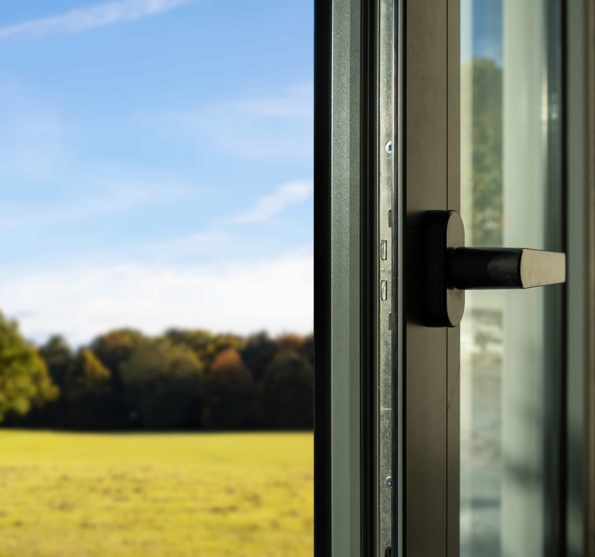 double pane windows image