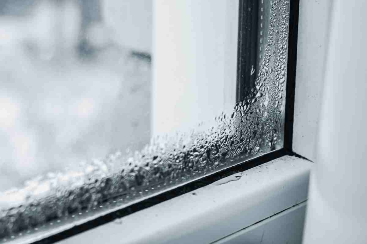 image showing window with condensation
