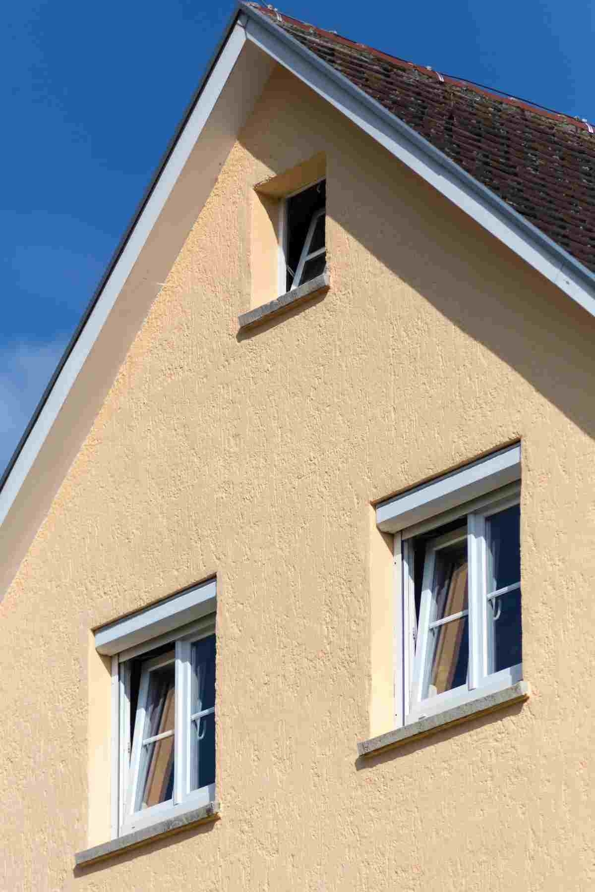 image of house with stucco siding