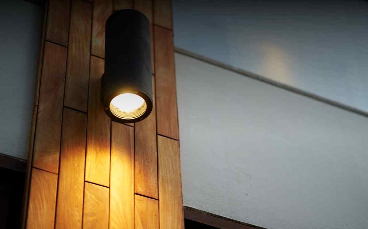 image showing outdoor lights for home safety
