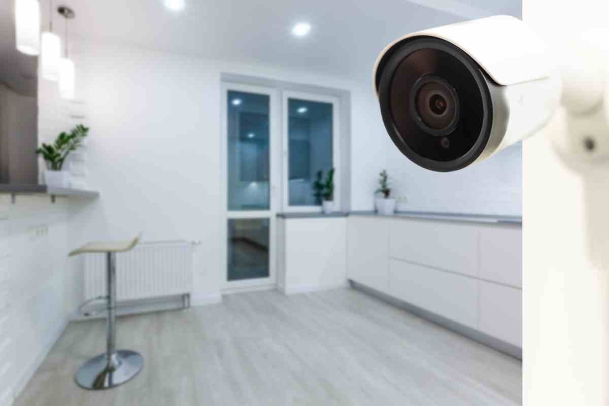 image showing room with surveillance camera