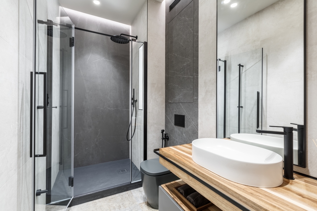 image showing bathroom in minimalist style