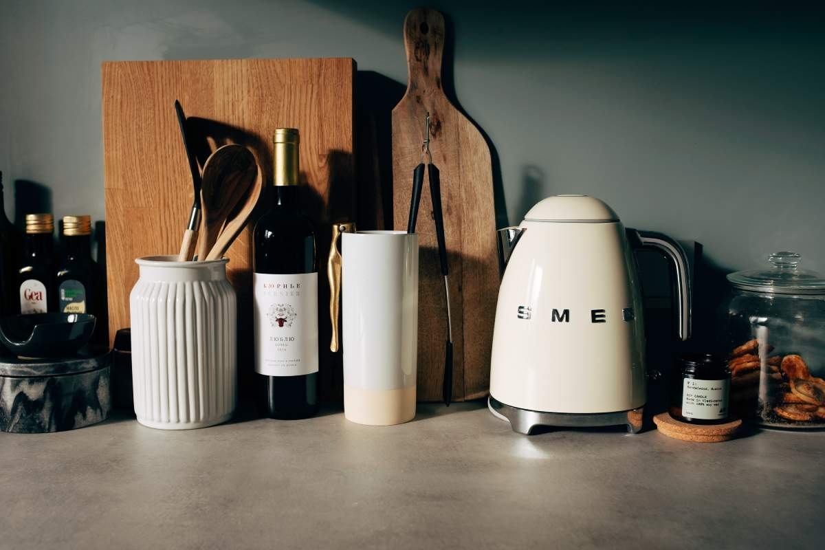 kitchen countertop decor