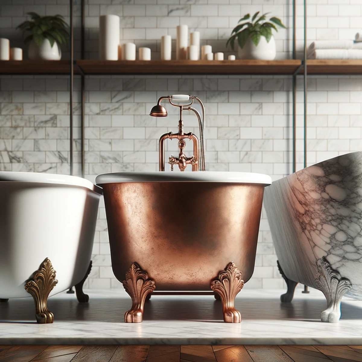 best material for a bathtub