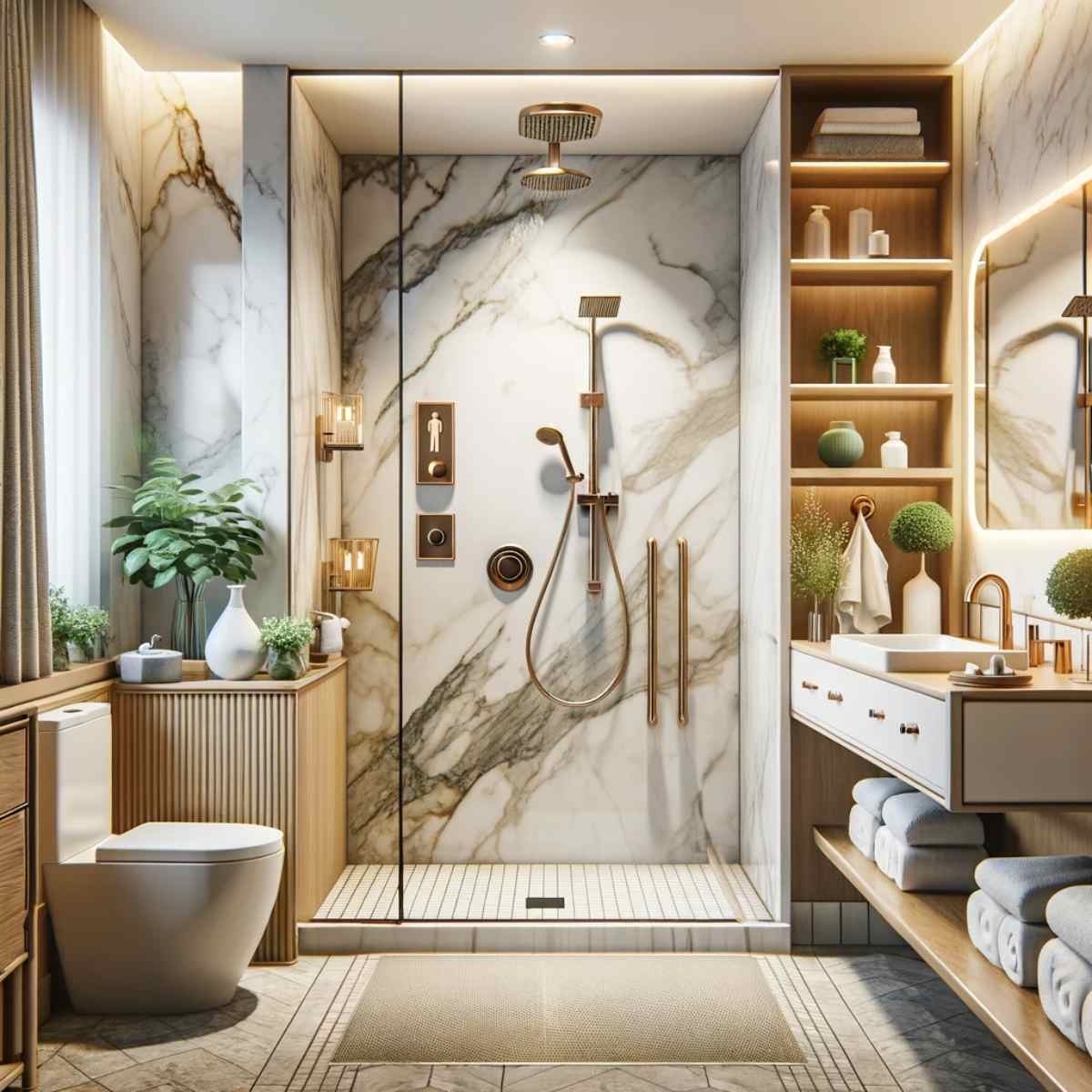 convert tub to walk in shower ideas
