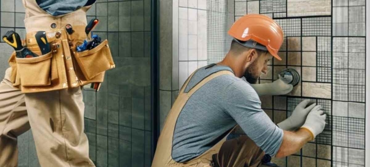 pros remodeling a shower