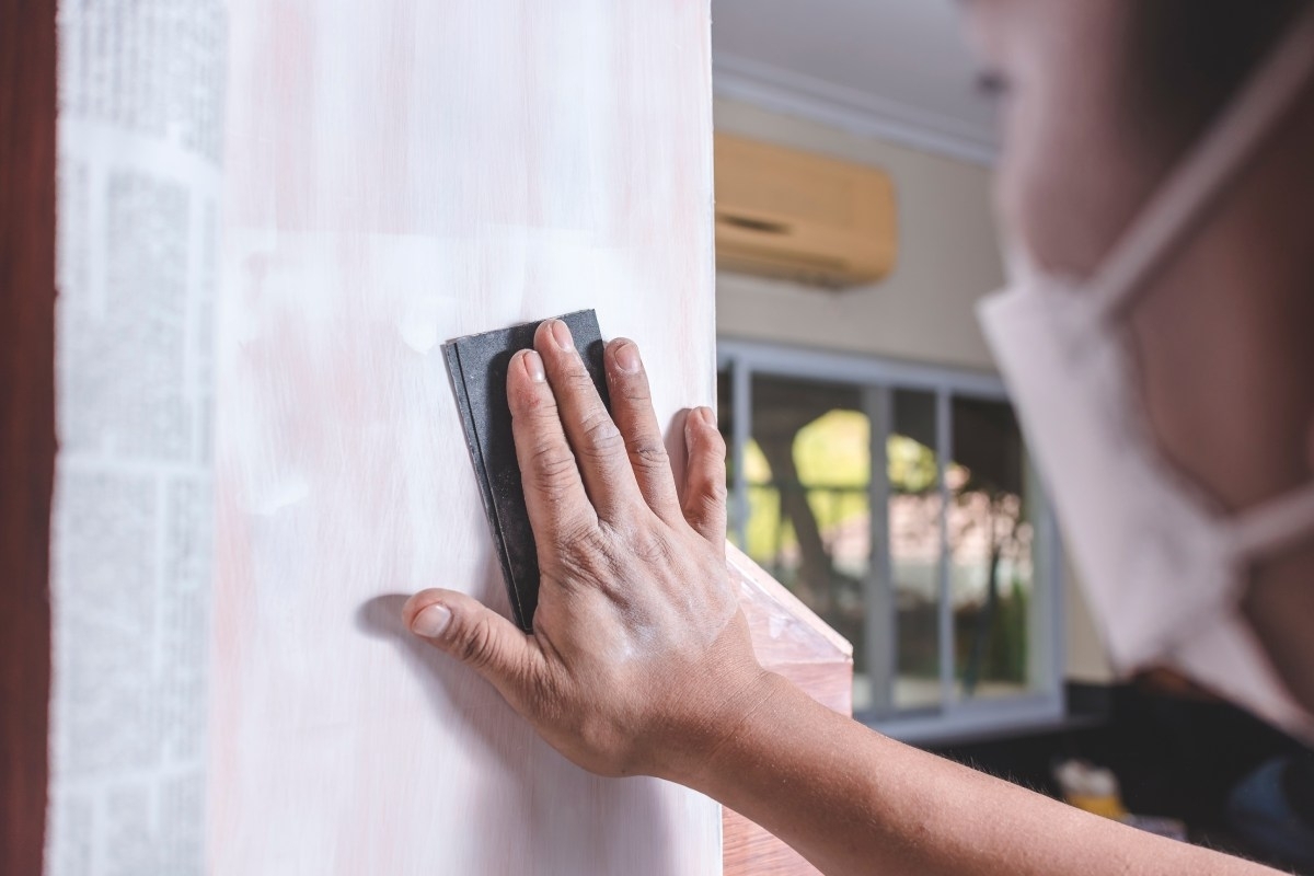 professional fixing kitchen cabinet's side